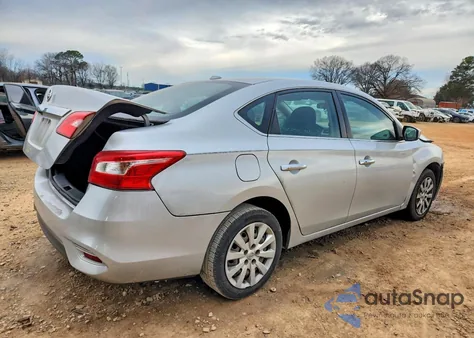 2016 Nissan Sentra S из США, поврежденный, VIN 3N1AB7AP2GL643081